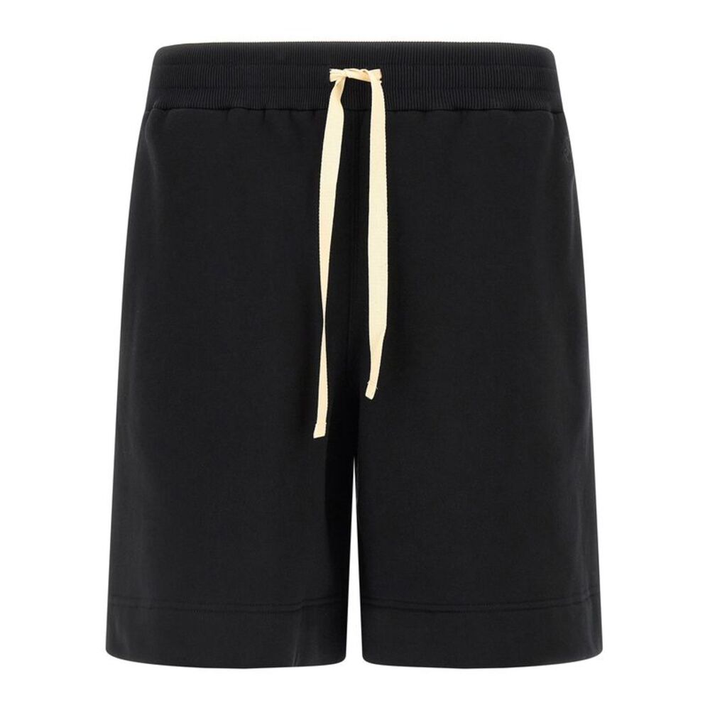 Jil Sander Men's Embroidered Logo Bermuda Shorts